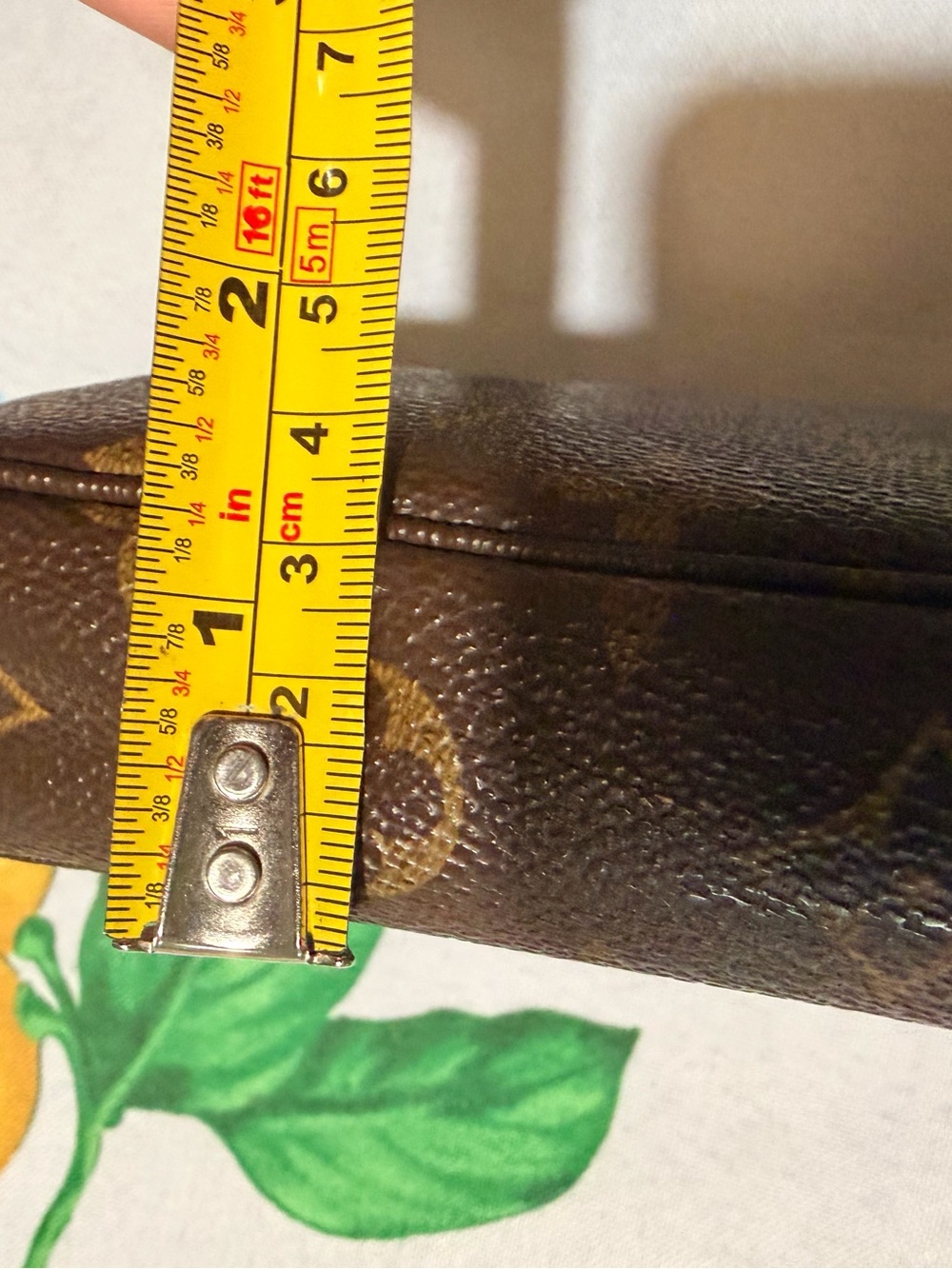 Louis Vuitton Pochette Accessoires Monogram Shoulder Bag Baguette Y2K Authentic - Picture 9 of 10